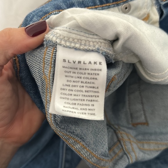 SLVRLAKE London Crop Denim Jeans, Excellent Condition, 25 - Picture 7 of 9